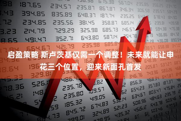 启盈策略 斯卢茨基仅需一个调整！未来就能让申花三个位置，迎来新面孔首发